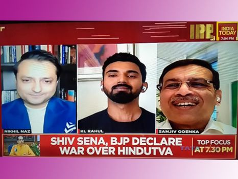 Dr Sanjiv Goenka and K L Rahul speak to India Today TV  24.1.2022
